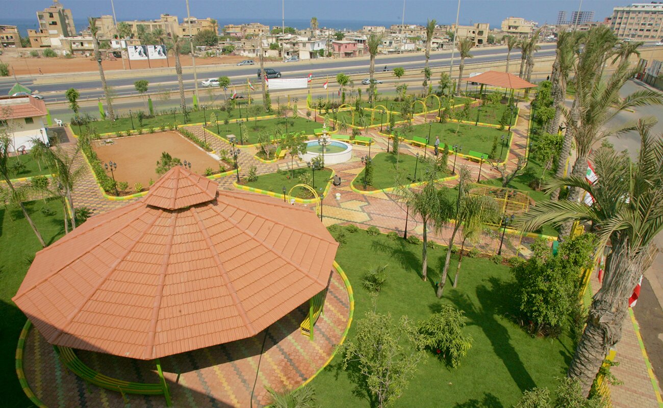 المساحات الخضراء المنفذة